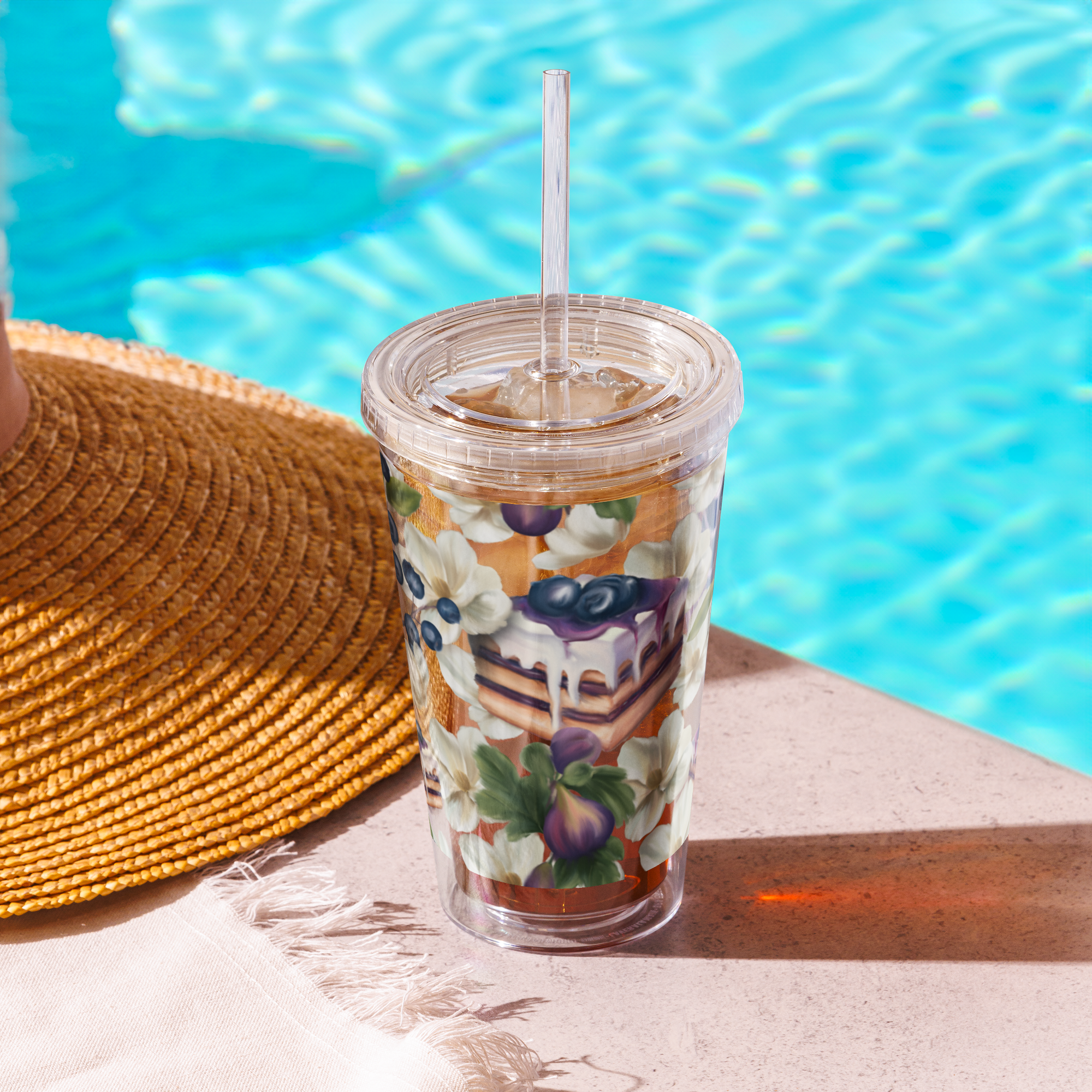 Plastic Straw Cups