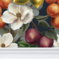 Fruits Parade Repeat Pattern Wallpaper