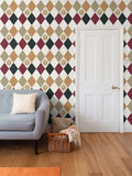 Creams Repeat Pattern Wallpaper