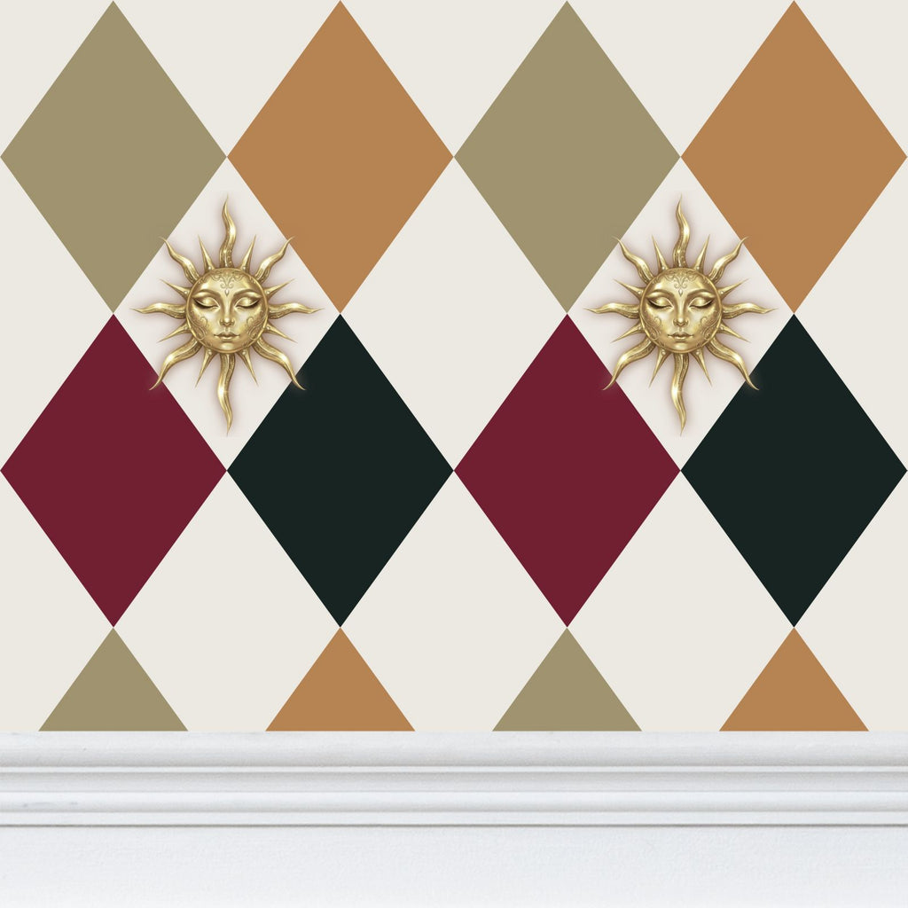 Creams Repeat Pattern Wallpaper