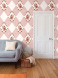 Farfalla Sanctuary Repeat Pattern Wallpaper