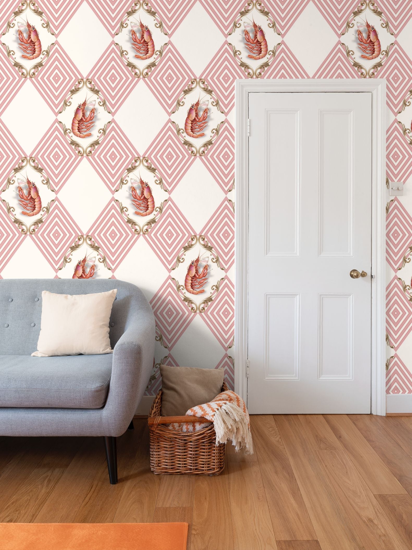 Farfalla Sanctuary Repeat Pattern Wallpaper