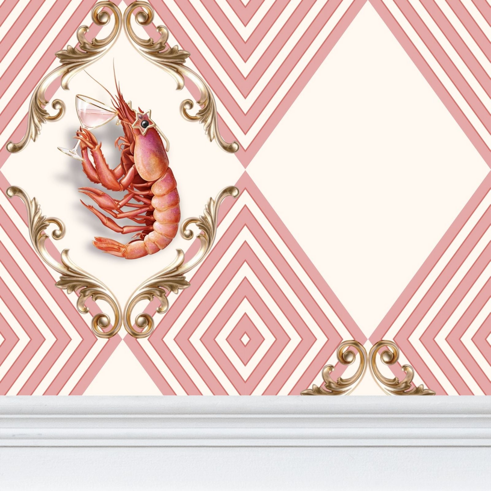 Farfalla Sanctuary Repeat Pattern Wallpaper