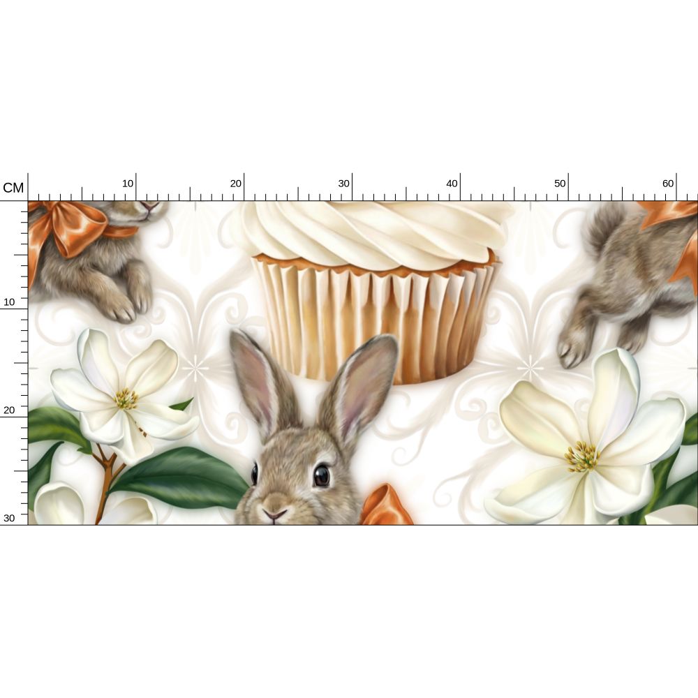 Pippin-Biscuits Carrot Cakes Repeat Pattern Wallpaper