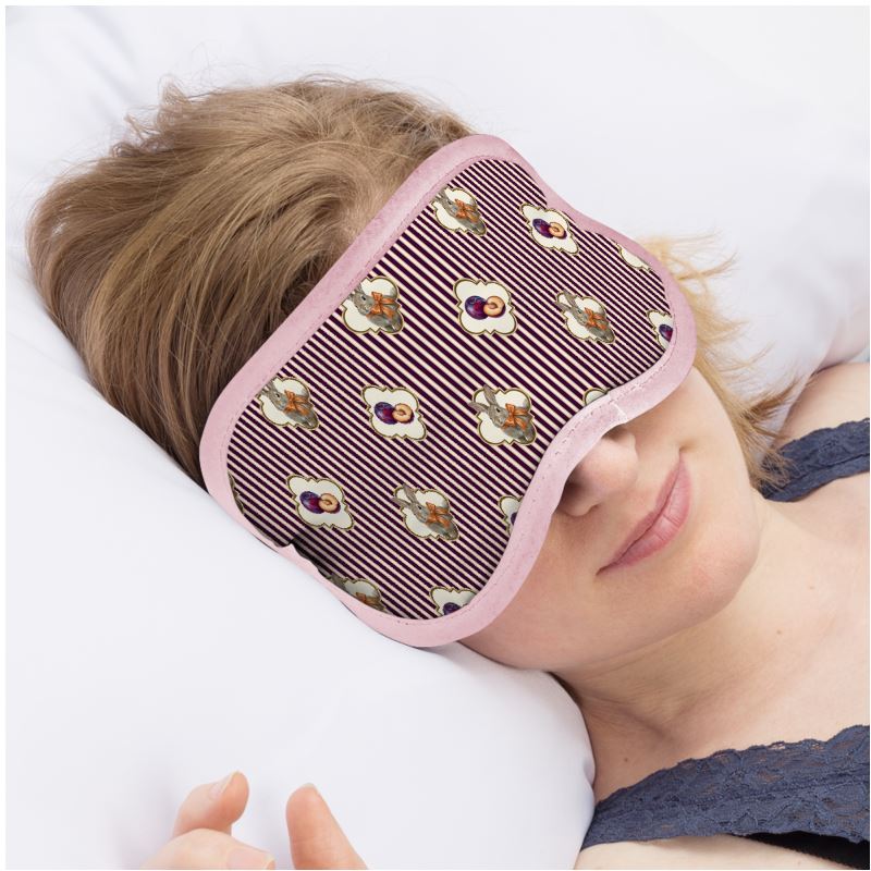 Pippins Sliced Plum Eye Mask