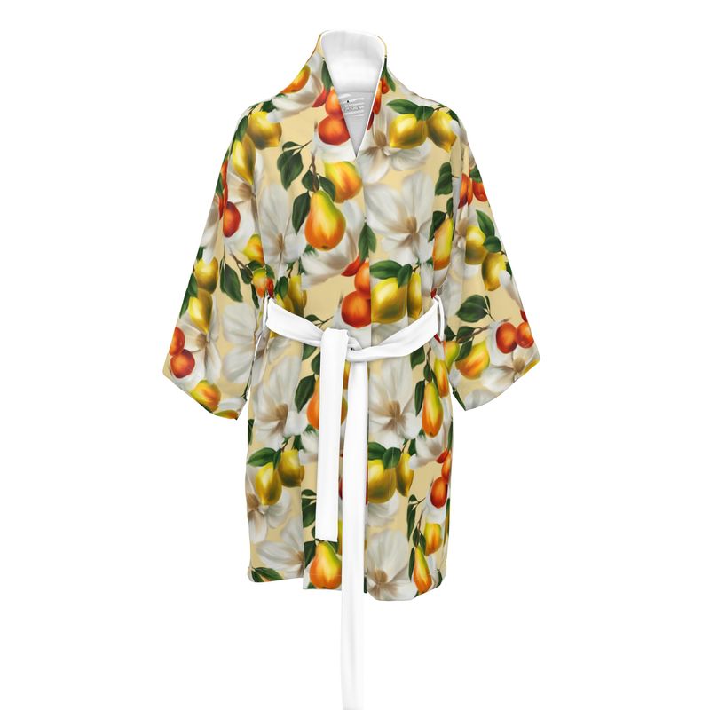 Fruits in Bloom Kimono