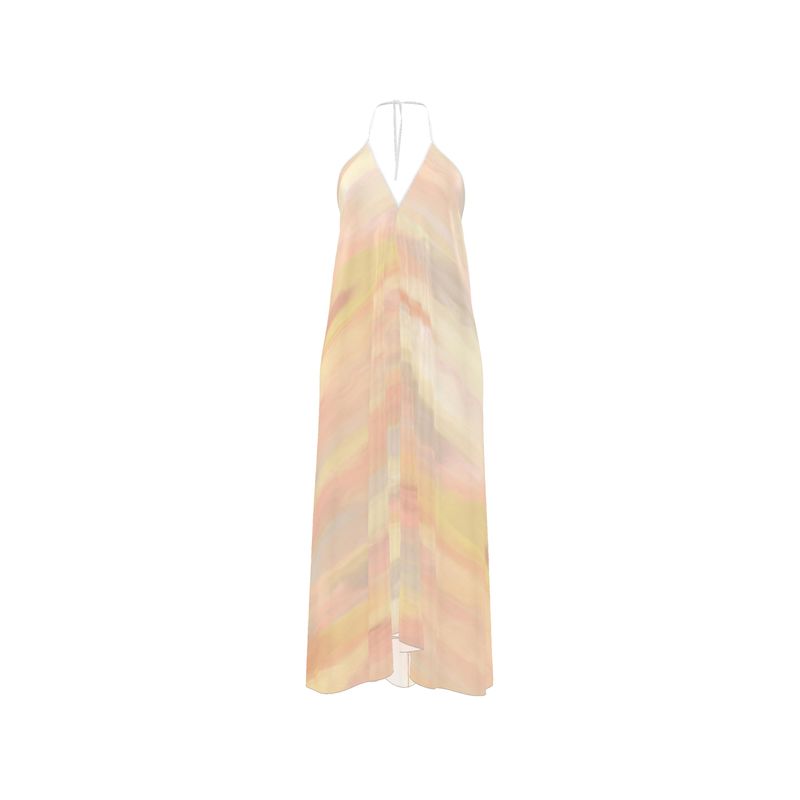 Alba Halterneck backless dress