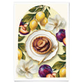 Plum Torta Paper Posters