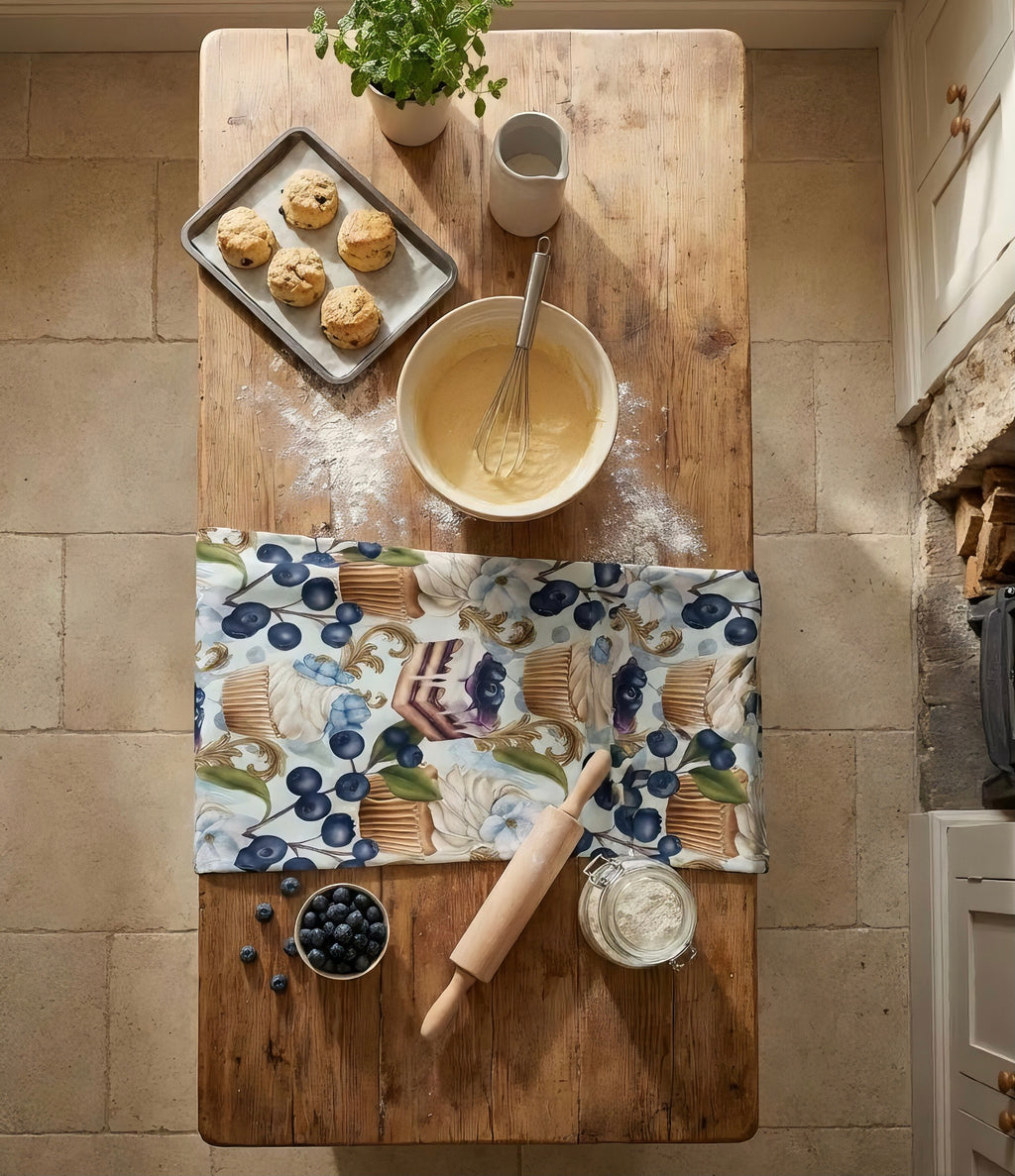 Blueberry Bakes Tea Towels