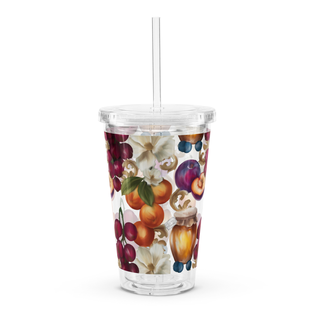 Winnies Marmalade Clear plastic tumbler