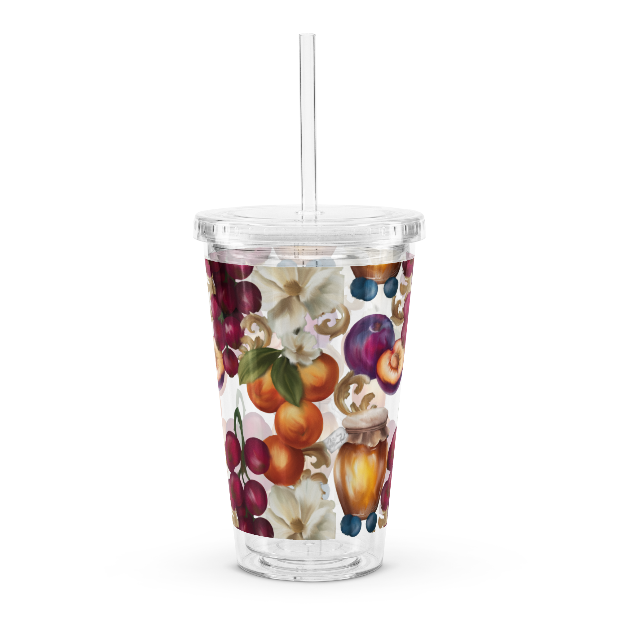 Winnies Marmalade Clear plastic tumbler