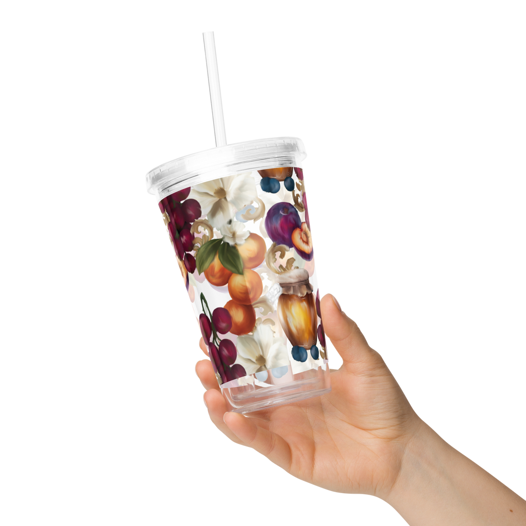 Winnies Marmalade Clear plastic tumbler