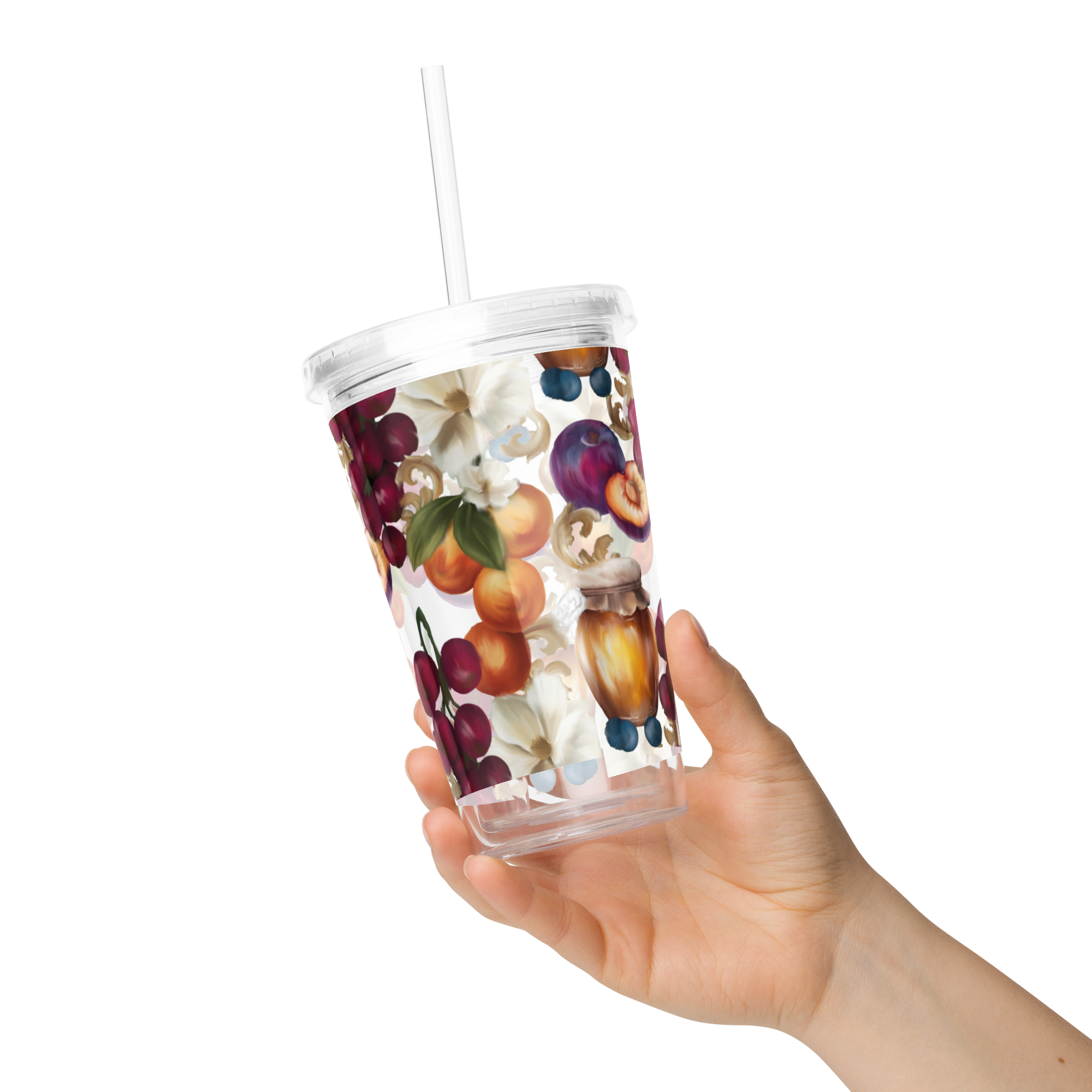 Winnies Marmalade Clear plastic tumbler